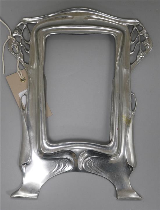 A Kayserzinn photograph frame 24cm.